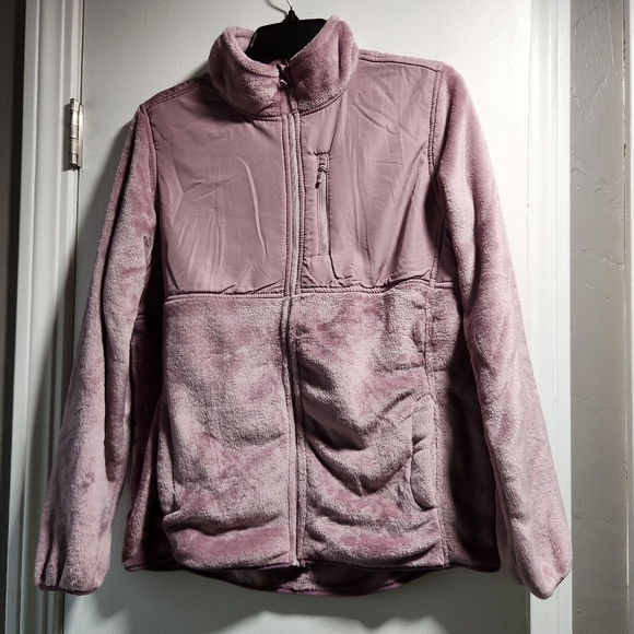 LEG3ND Zip-up Fleece Jacket Size Medium Purple - Picture 2 of 8